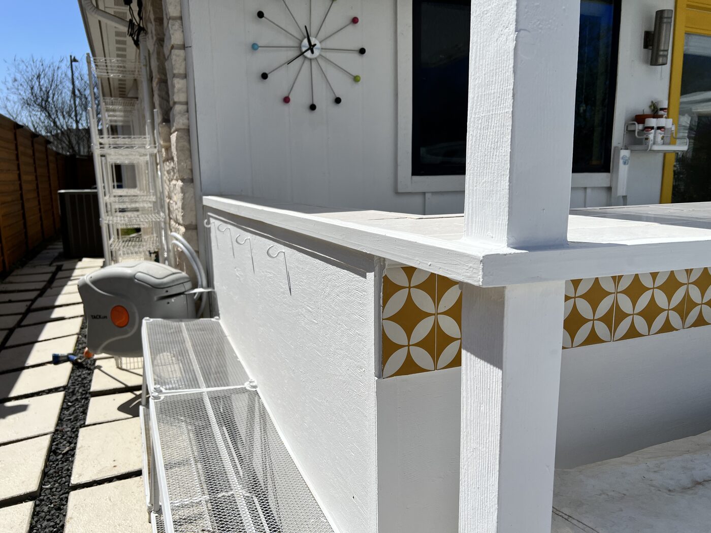 Exterior bar — after