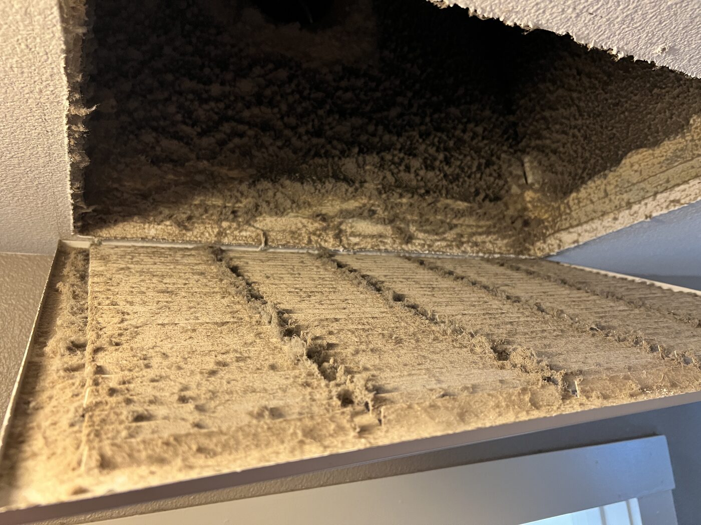 AC return filter — before