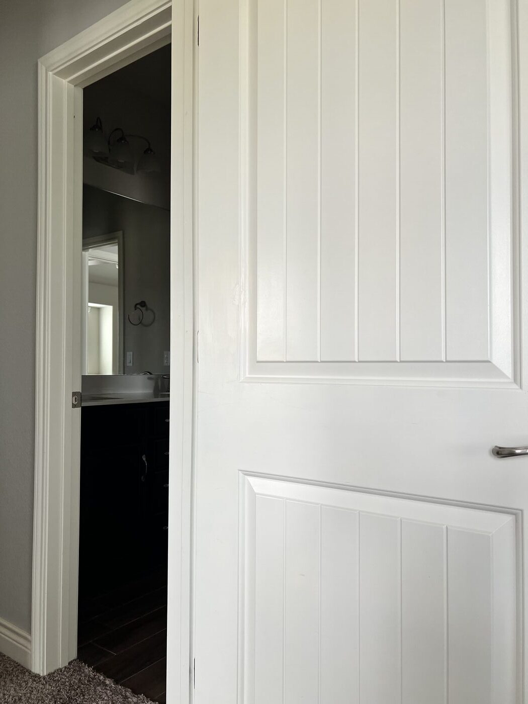 Door patch — after