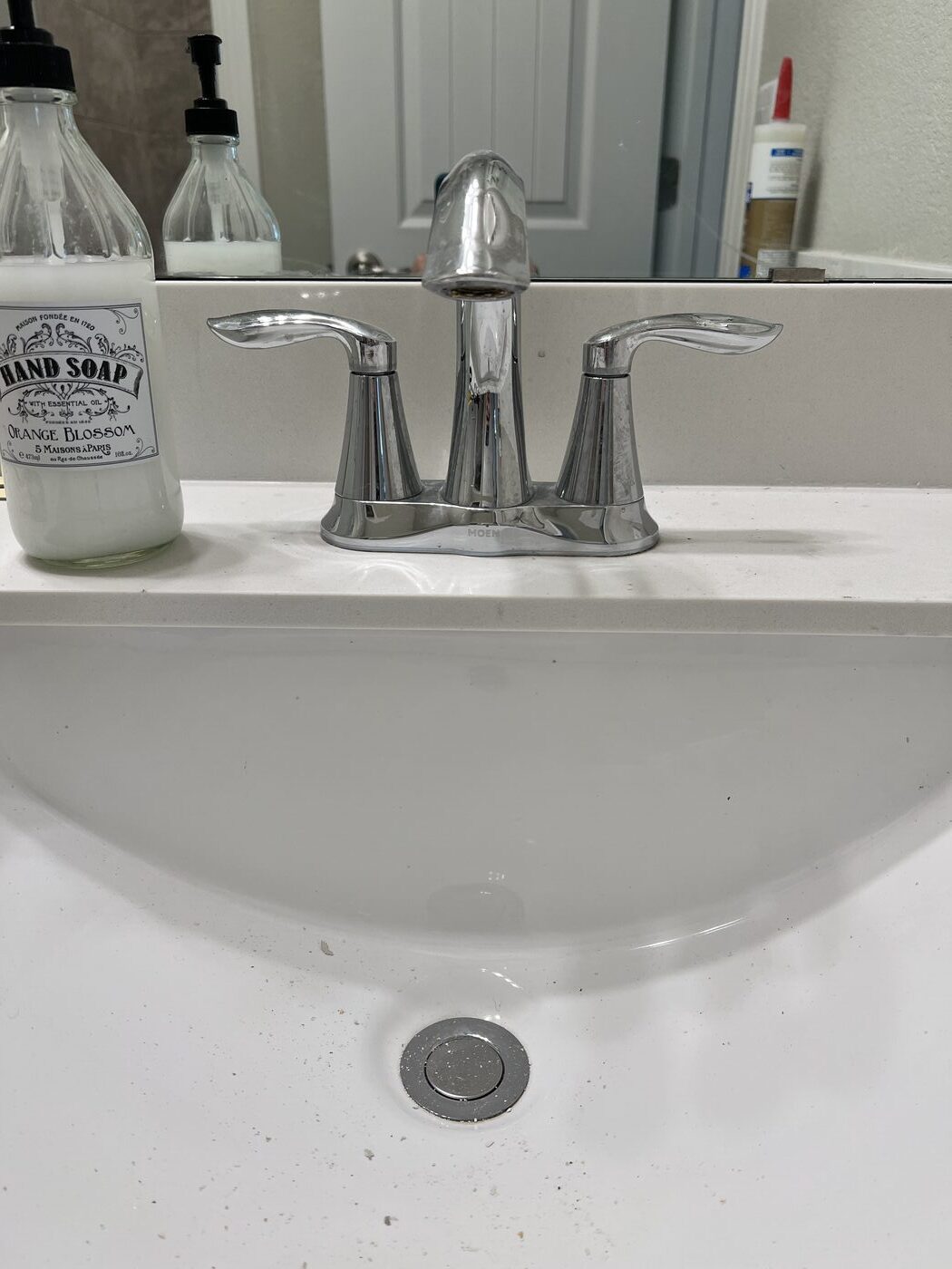 Faucet upgrade — before