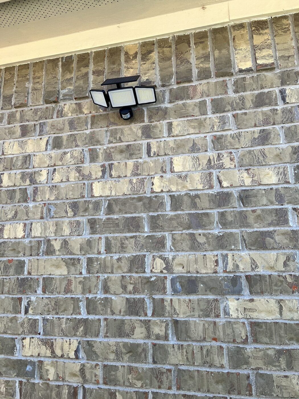Security light — after